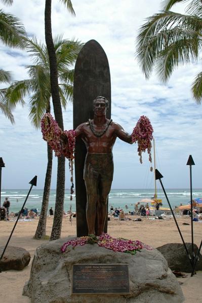 40_USA_Hawaii_Oahu_Honolulu_Waikiki_Duke_Kahanamoku_Statue.JPG